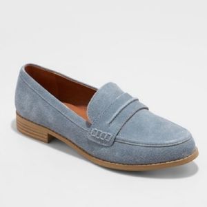 Universal Thread Suede Blue Loafers